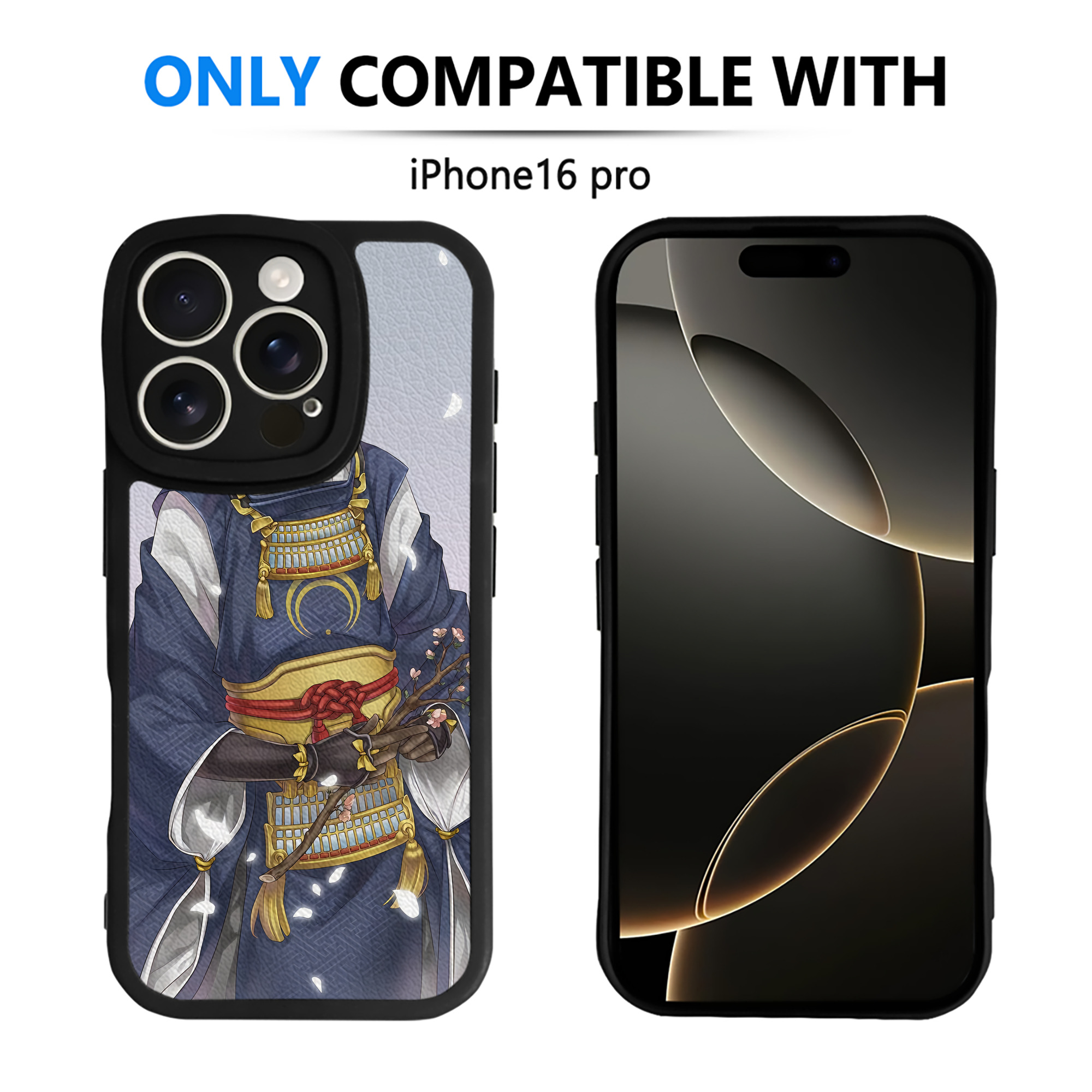 （画像用） 刀剣乱舞 Touken Ranbu 【iPhone 16シリーズ対応】シリコンスマホケース（レザー調） 材質：シリコン